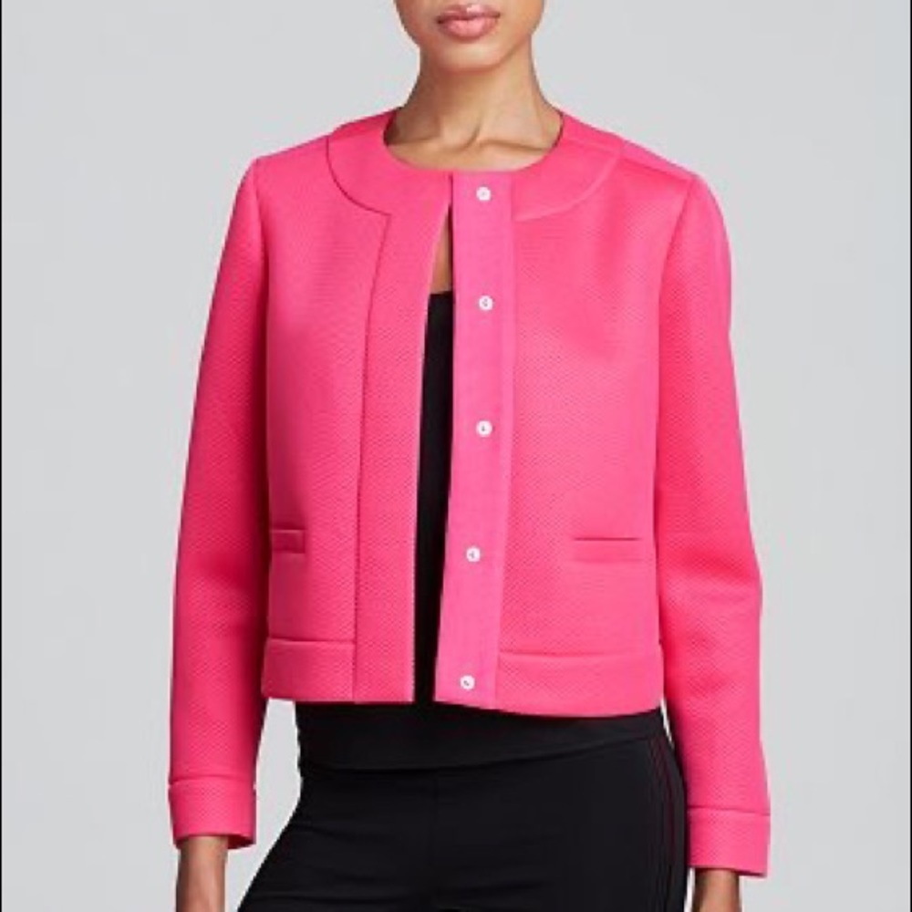 Magaschoni Pink Mesh Jacket